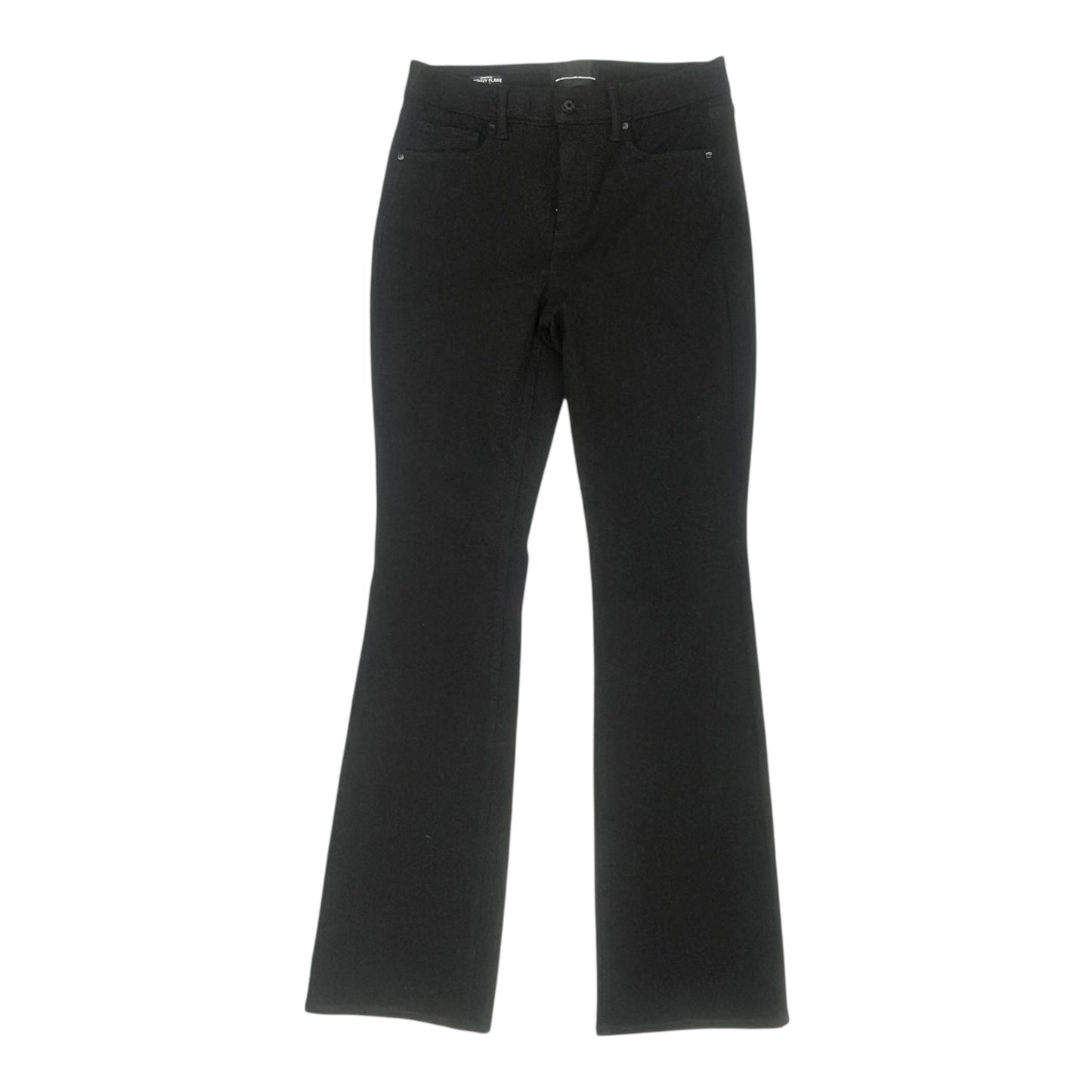 Jeans Flared By White House Black Market In Black Denim, Size:6