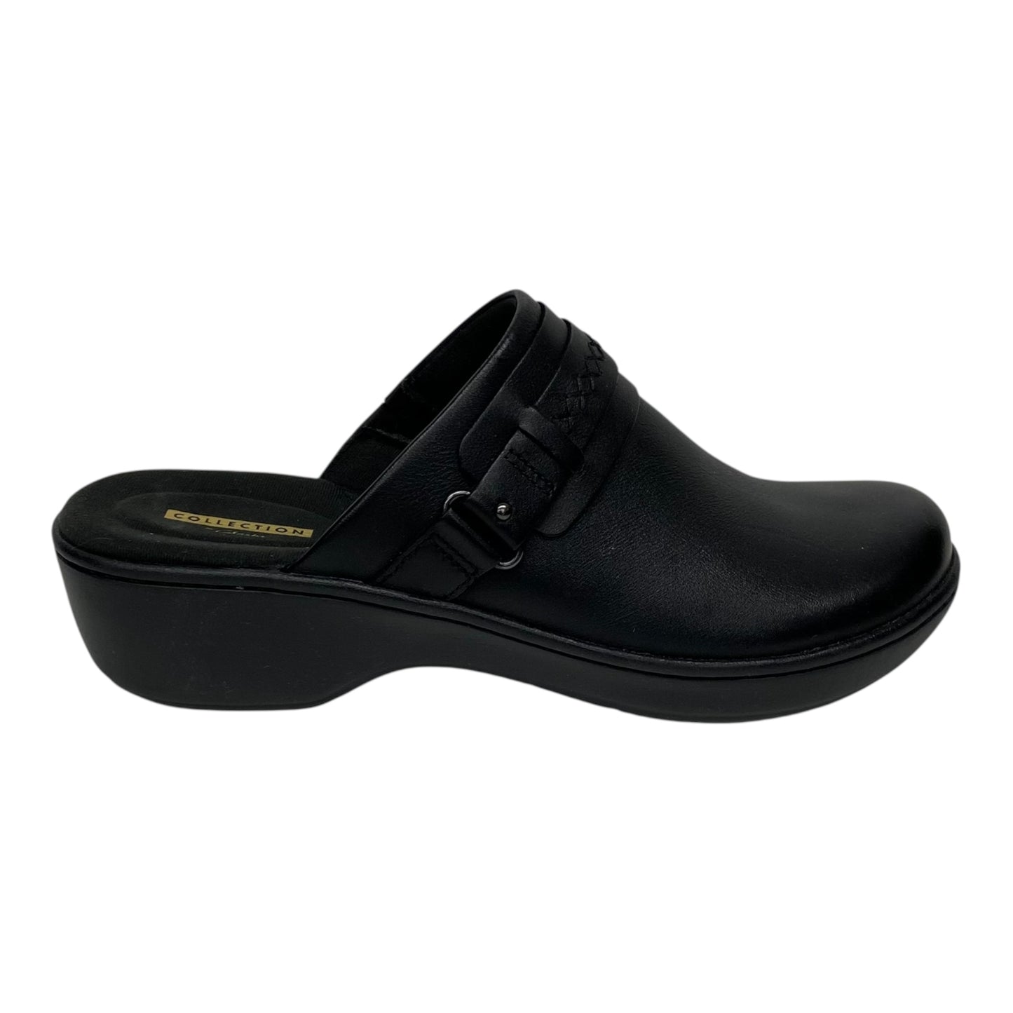 Shoes Heels Platform By Clarks In Black, Size:9.5