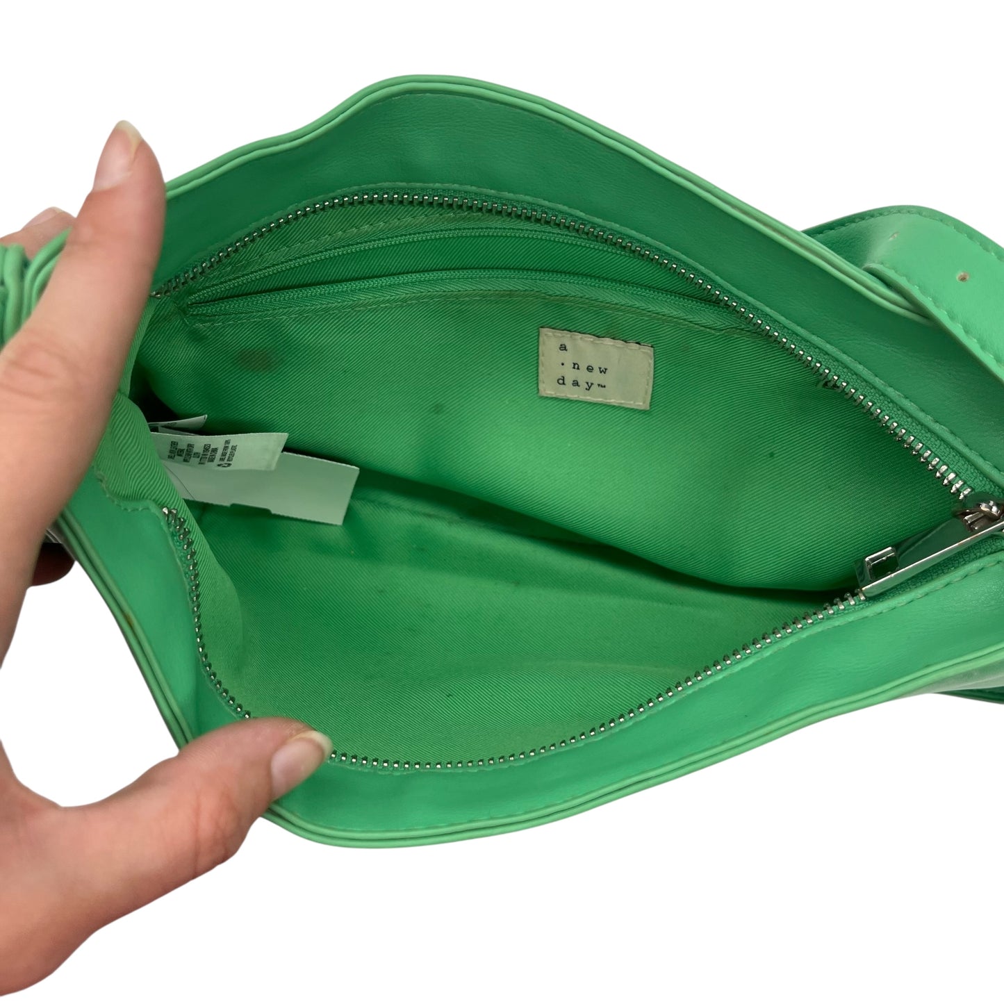 Handbag By A New Day In Green, Size:Small