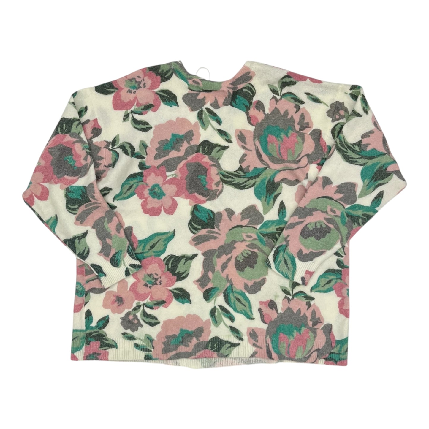 Sweater By Lane Bryant In Floral Print, Size:3X