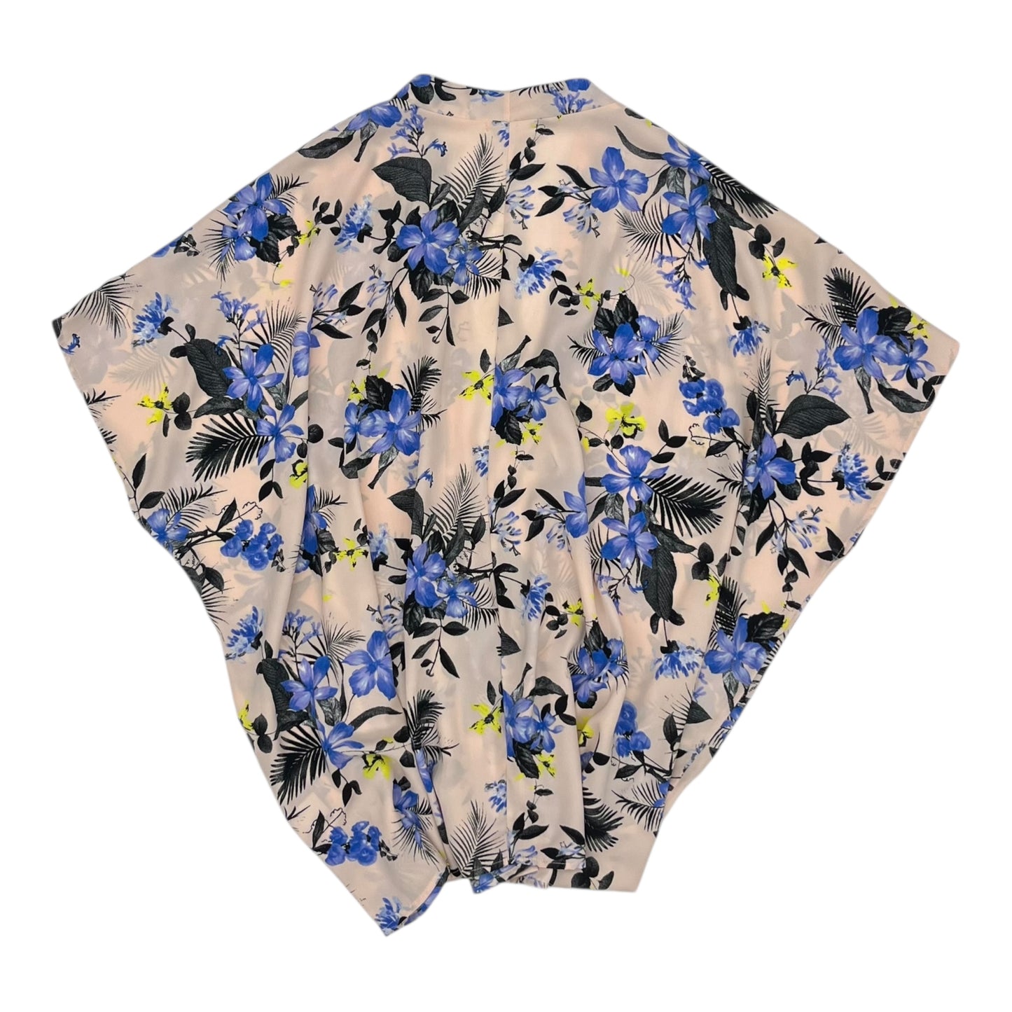 Kimono By Clothes Mentor In Blue & Pink, Size:Osfm