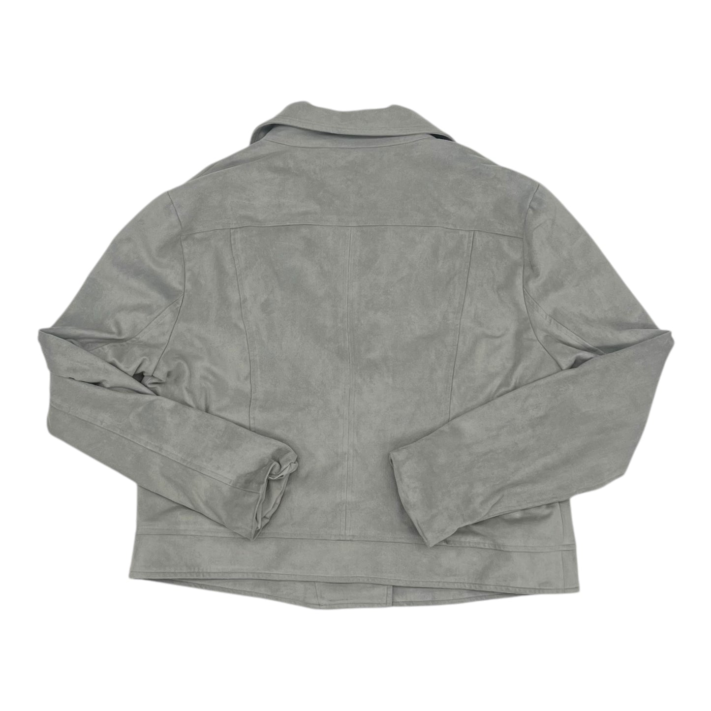 Jacket Moto By 1.State In Grey, Size:Xl