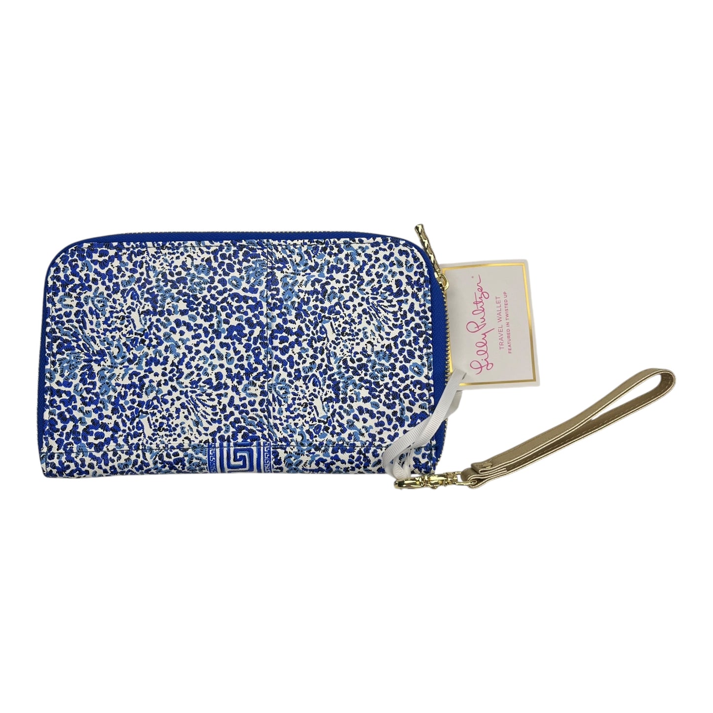Wristlet Designer By Lilly Pulitzer In Blue & White, Size:Large