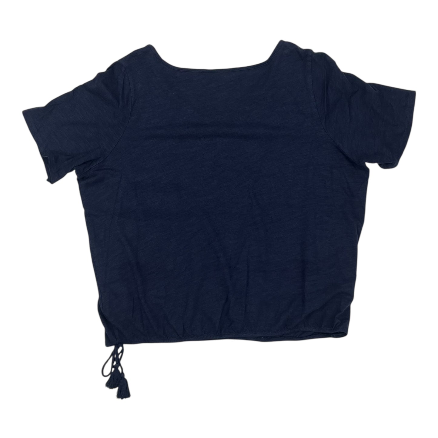 Top Ss By Belle By Kim Gravel In Blue, Size:L