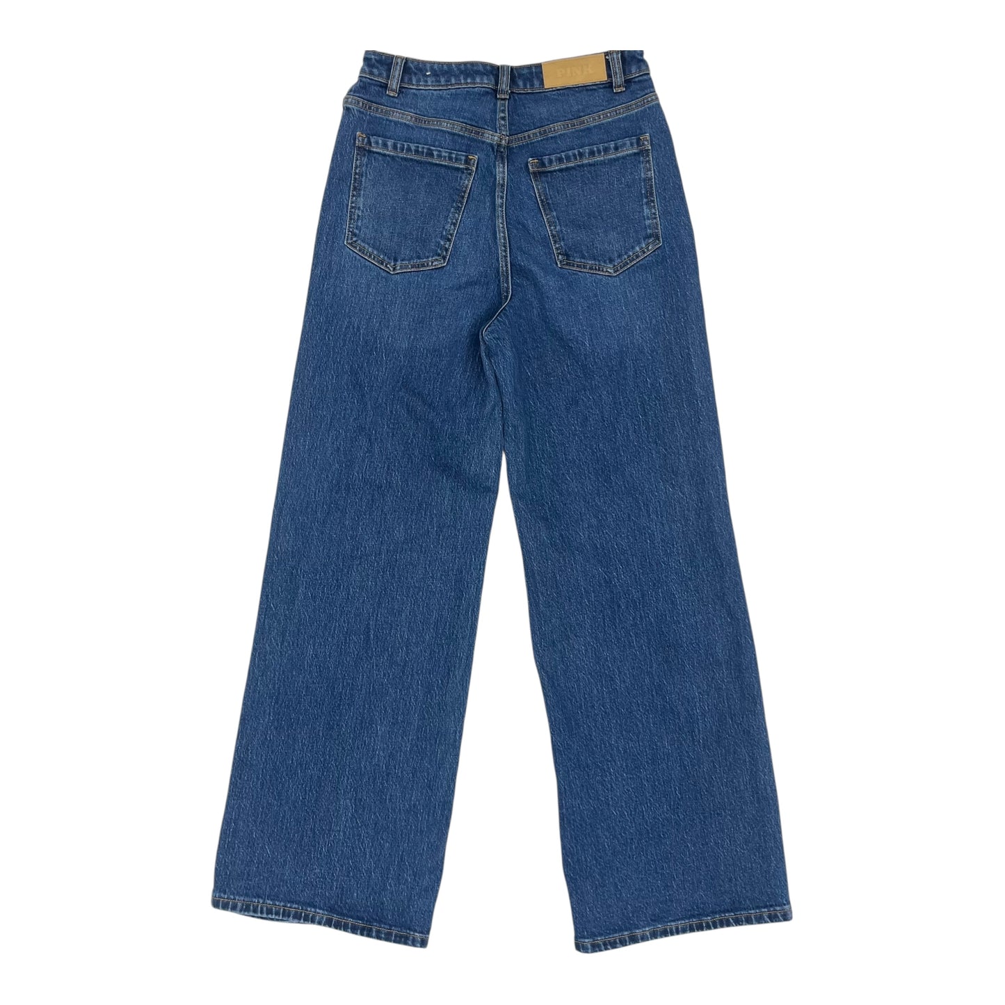 Jeans Wide Leg By Pink In Blue Denim, Size:6