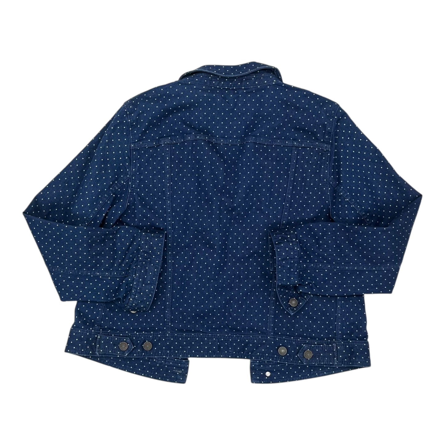 Jacket Denim By Talbots In Blue Denim, Size:22Womens