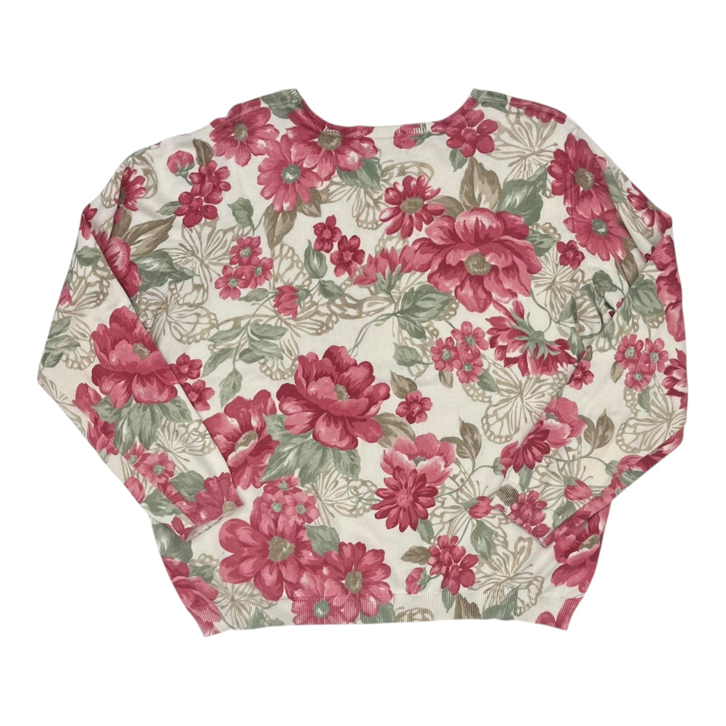 Sweater By Alfred Dunner In Cream, Size:3X