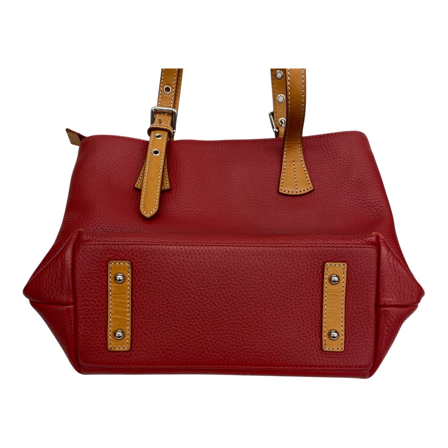 Handbag Designer By Dooney And Bourke In Red, Size:Medium