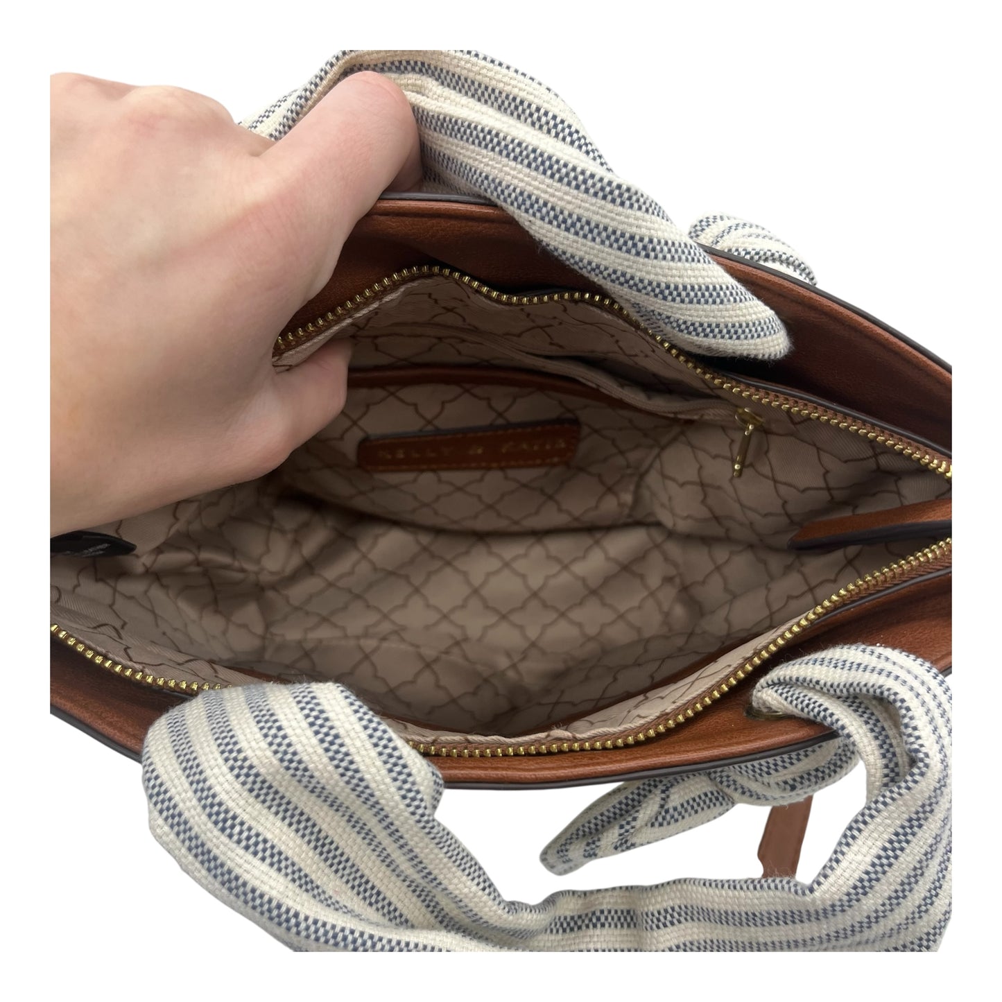 Crossbody By Kelly And Katie In Tan, Size:Medium