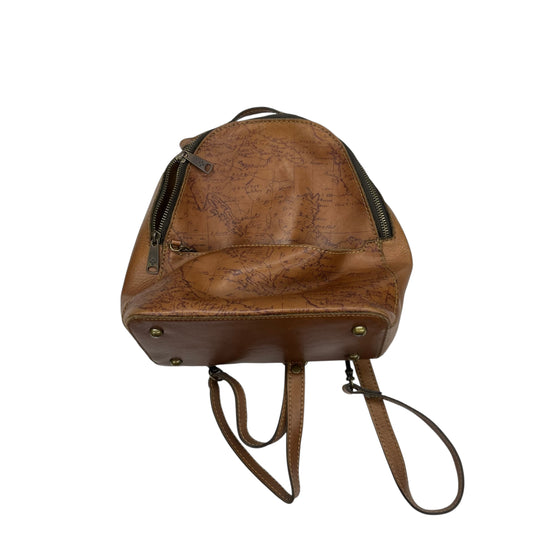 Backpack Designer By Patricia Nash In Brown, Size:Medium