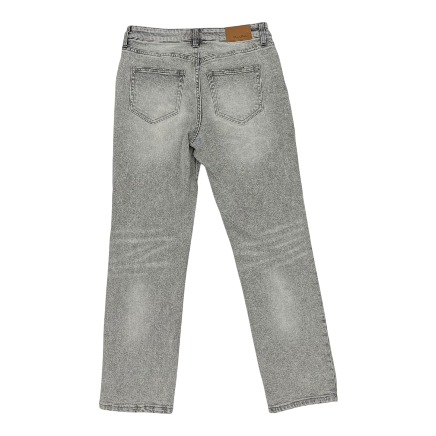 Jeans Straight By Clothes Mentor In Grey Denim, Size:2