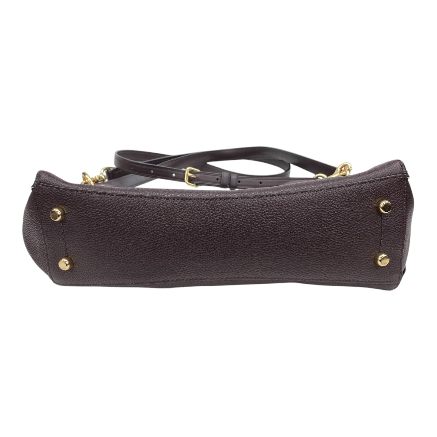Handbag Designer By Coach In Purple, Size:Medium