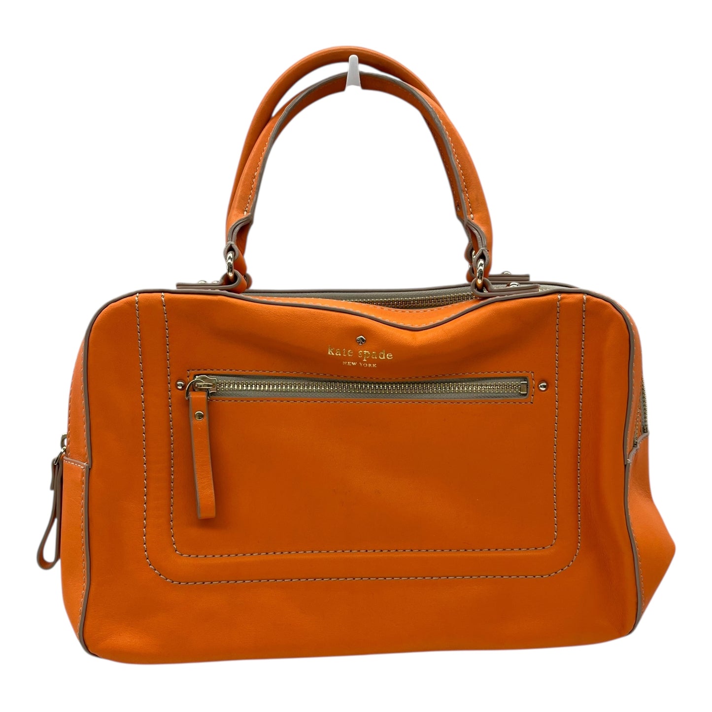 Handbag Designer By Kate Spade In Orange, Size:Medium