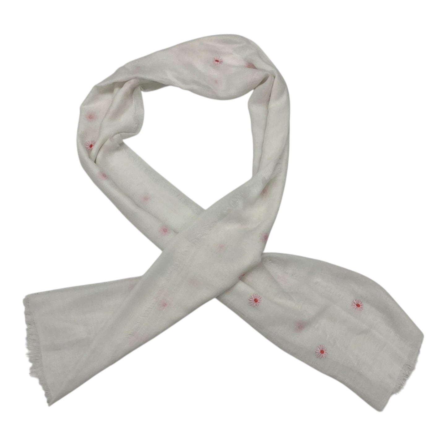 Scarf Long By Clothes Mentor In White