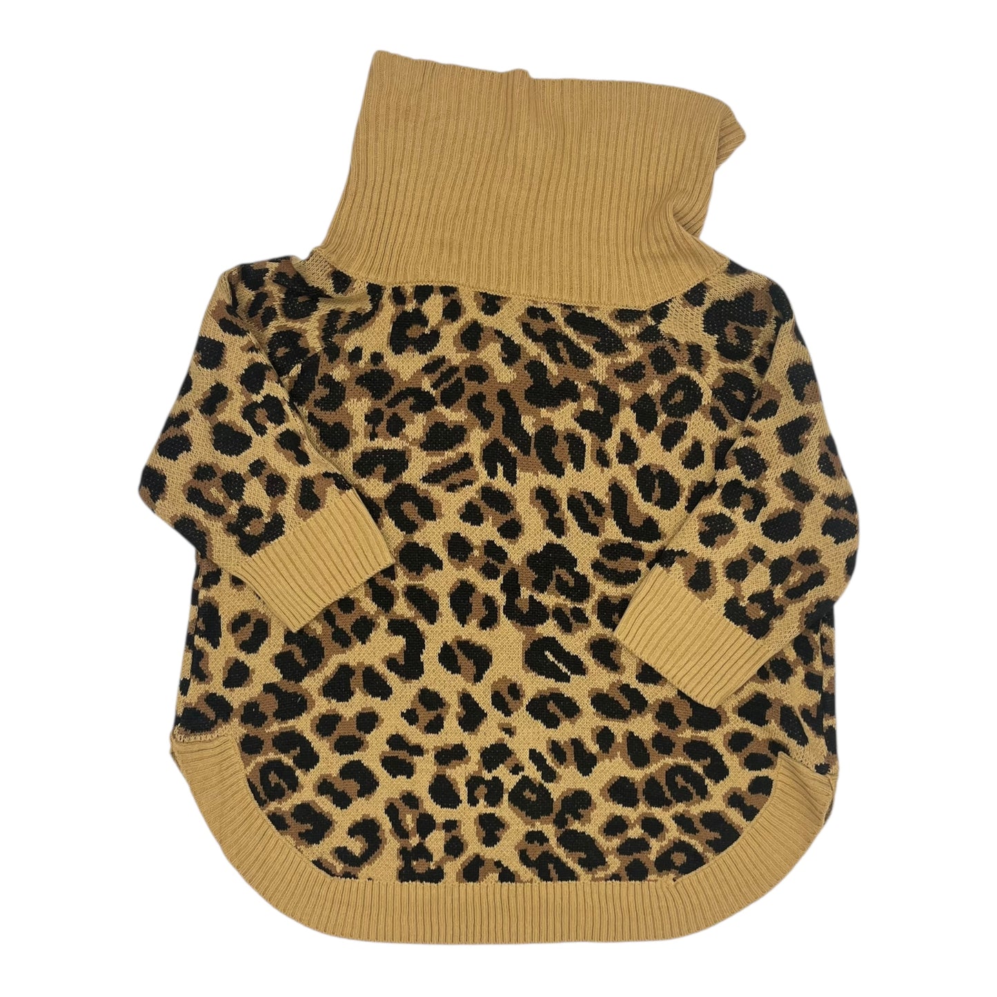 Sweater By 89Th And Madison In Leopard Print, Size:2X