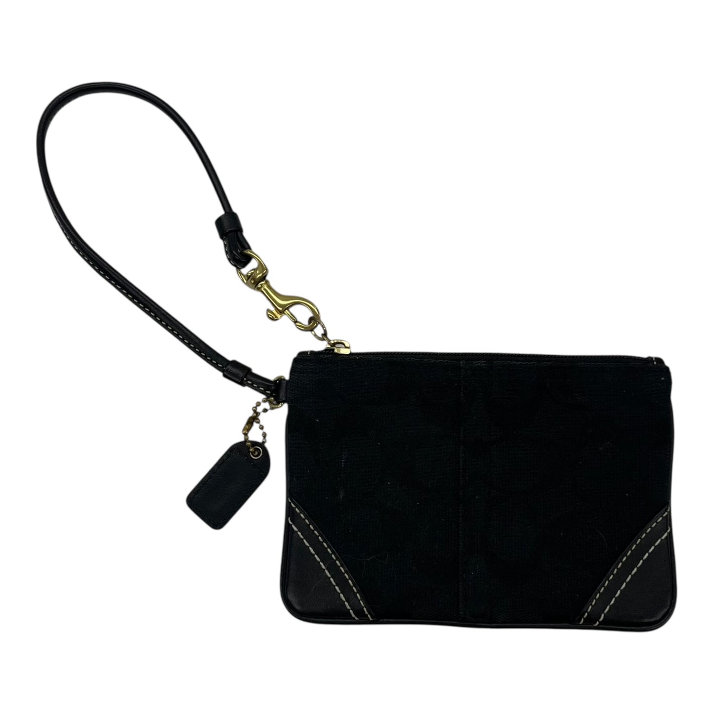 Wristlet Designer By Coach In Black, Size:Small