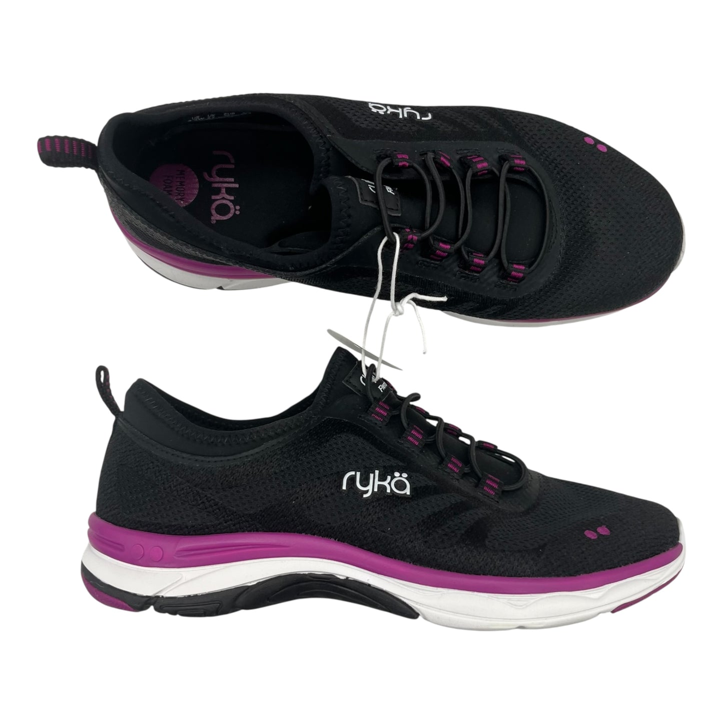 Shoes Athletic By Ryka In Black & Purple, Size:8.5