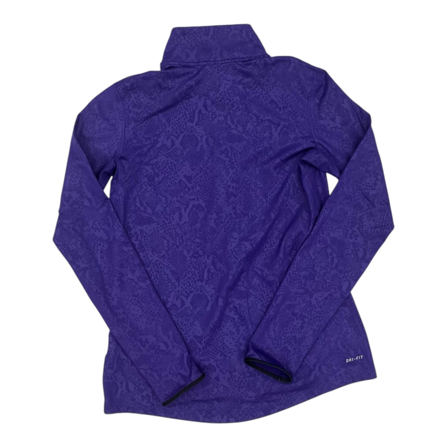 Athletic Jacket By Nike In Purple, Size:L