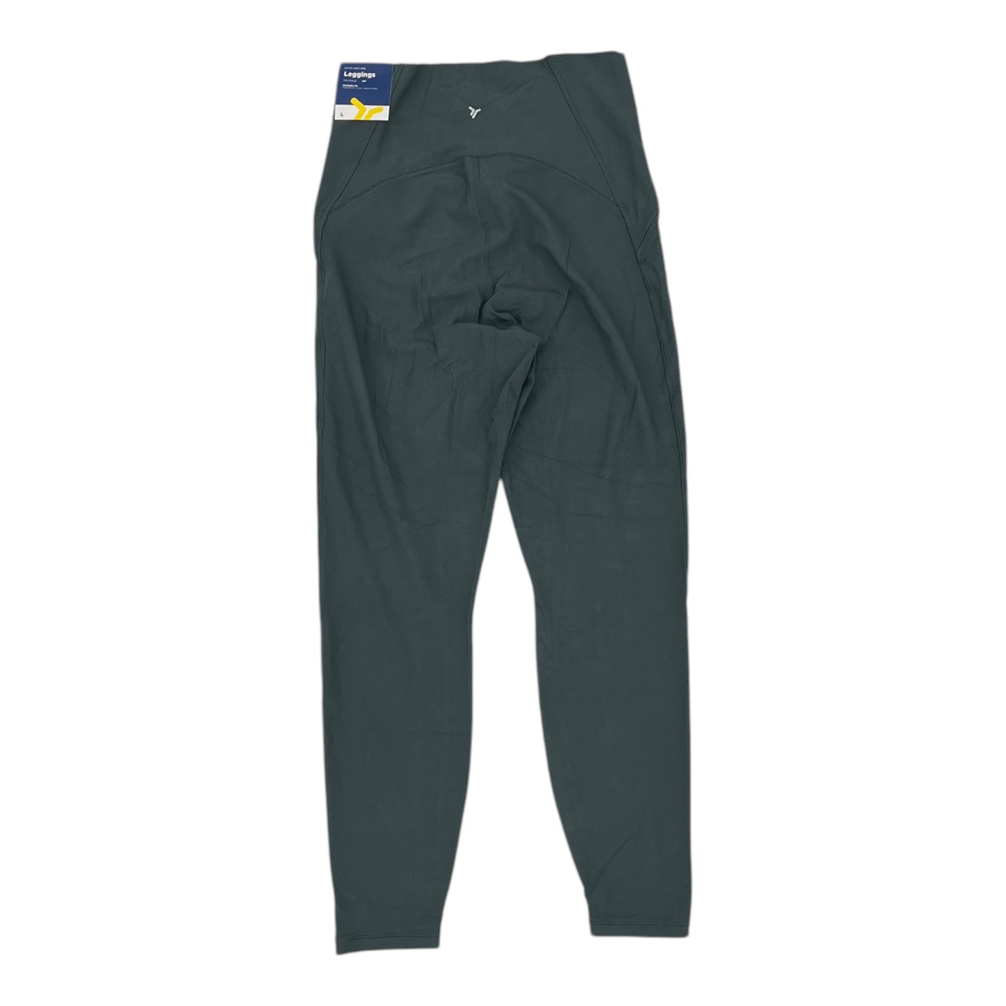 Athletic Leggings By Old Navy In Green, Size:L