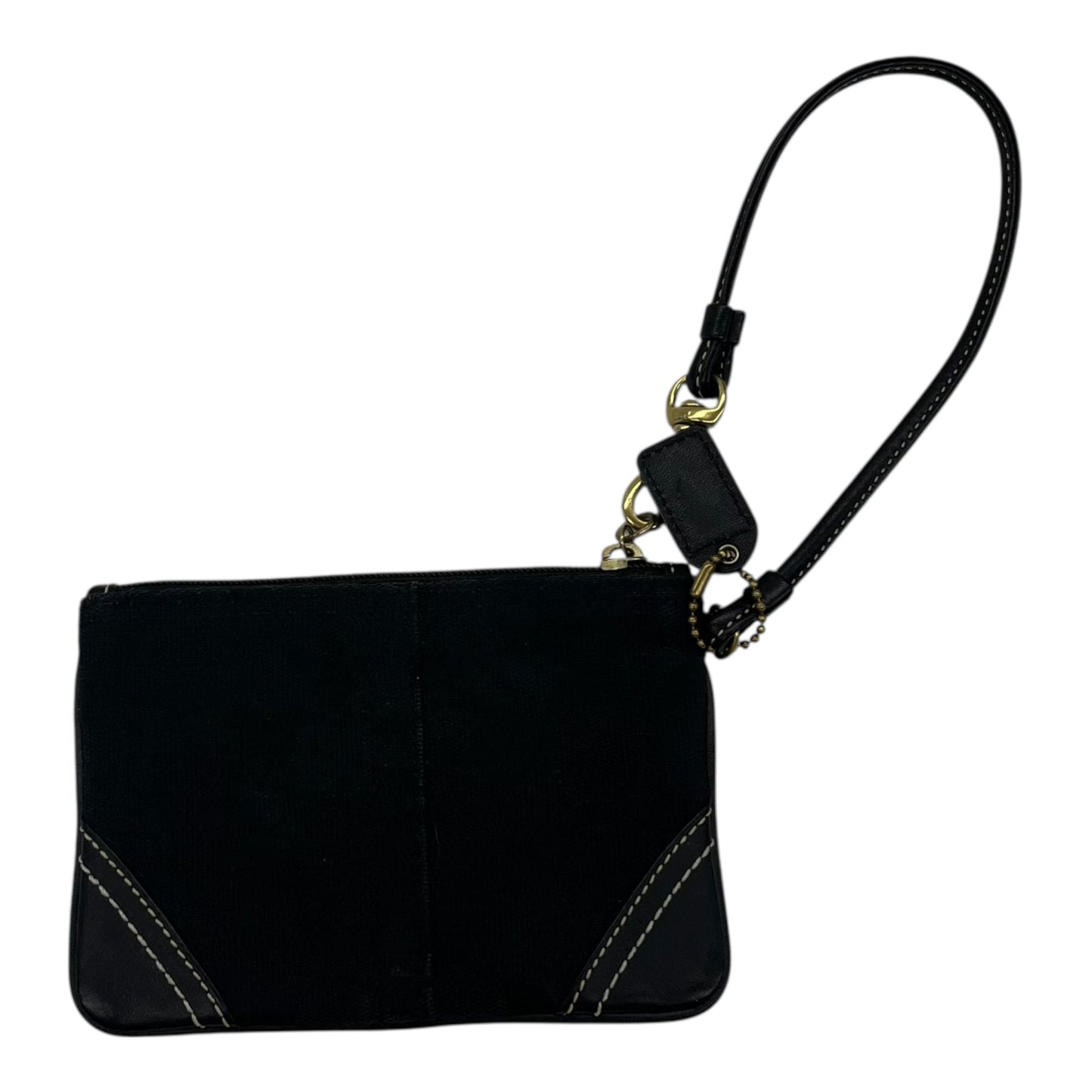 Wristlet Designer By Coach In Black, Size:Small