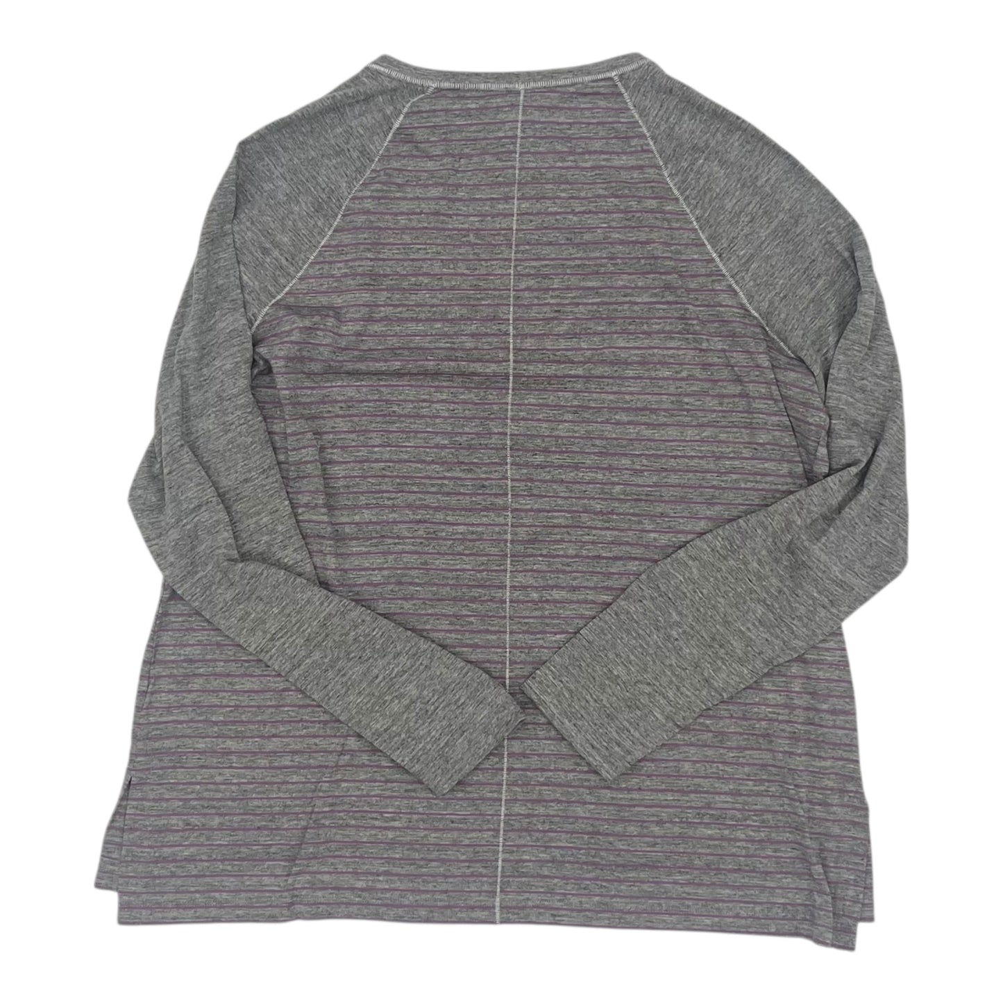 Top Ls By Christopher And Banks In Grey & Purple, Size:Xl