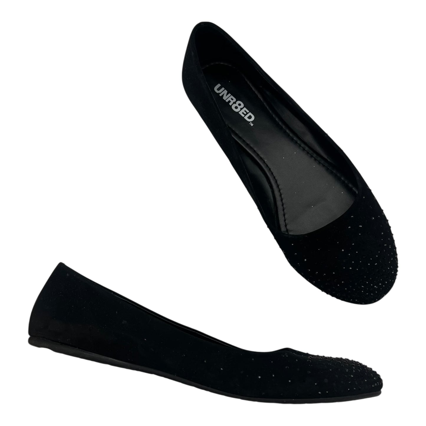 Shoes Flats By Cme In Black, Size:11