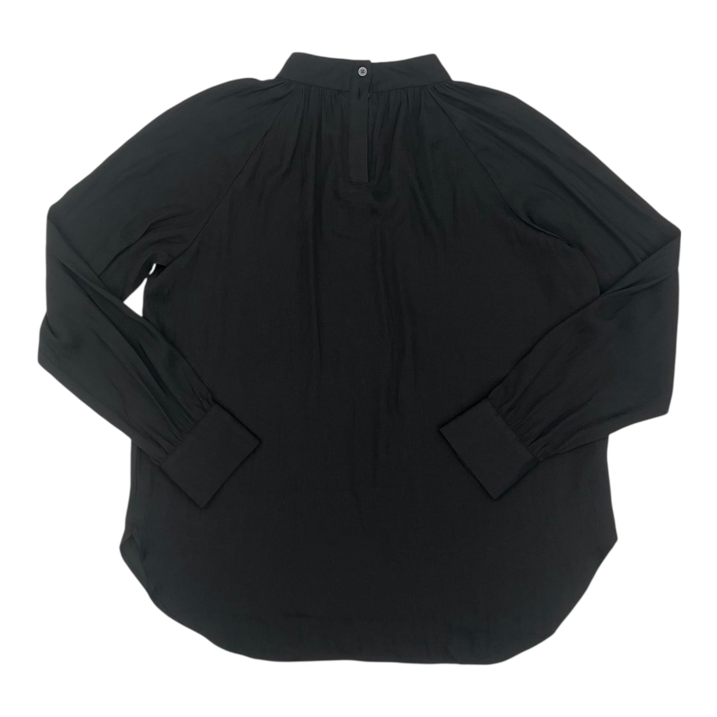 Blouse Ls By Loft In Black, Size:S