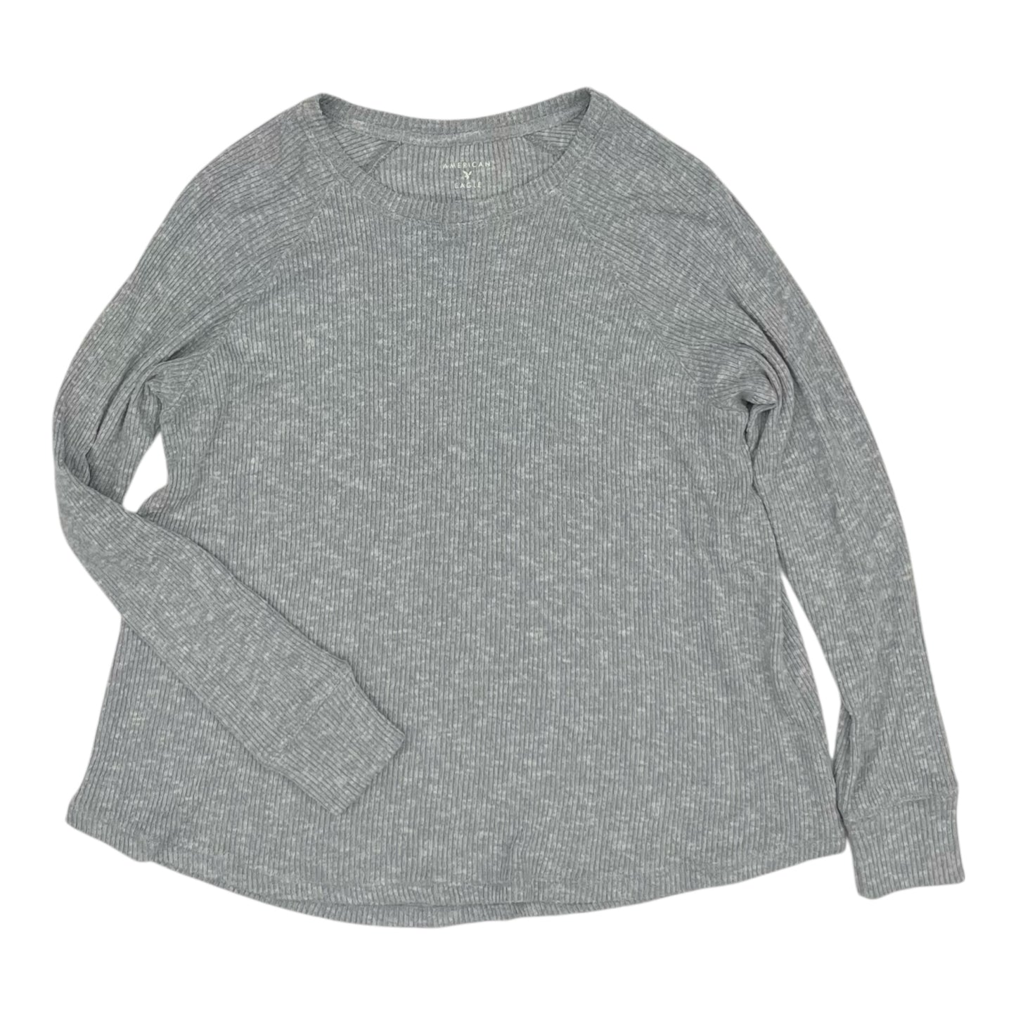 Top Ls By American Eagle In Grey, Size:L