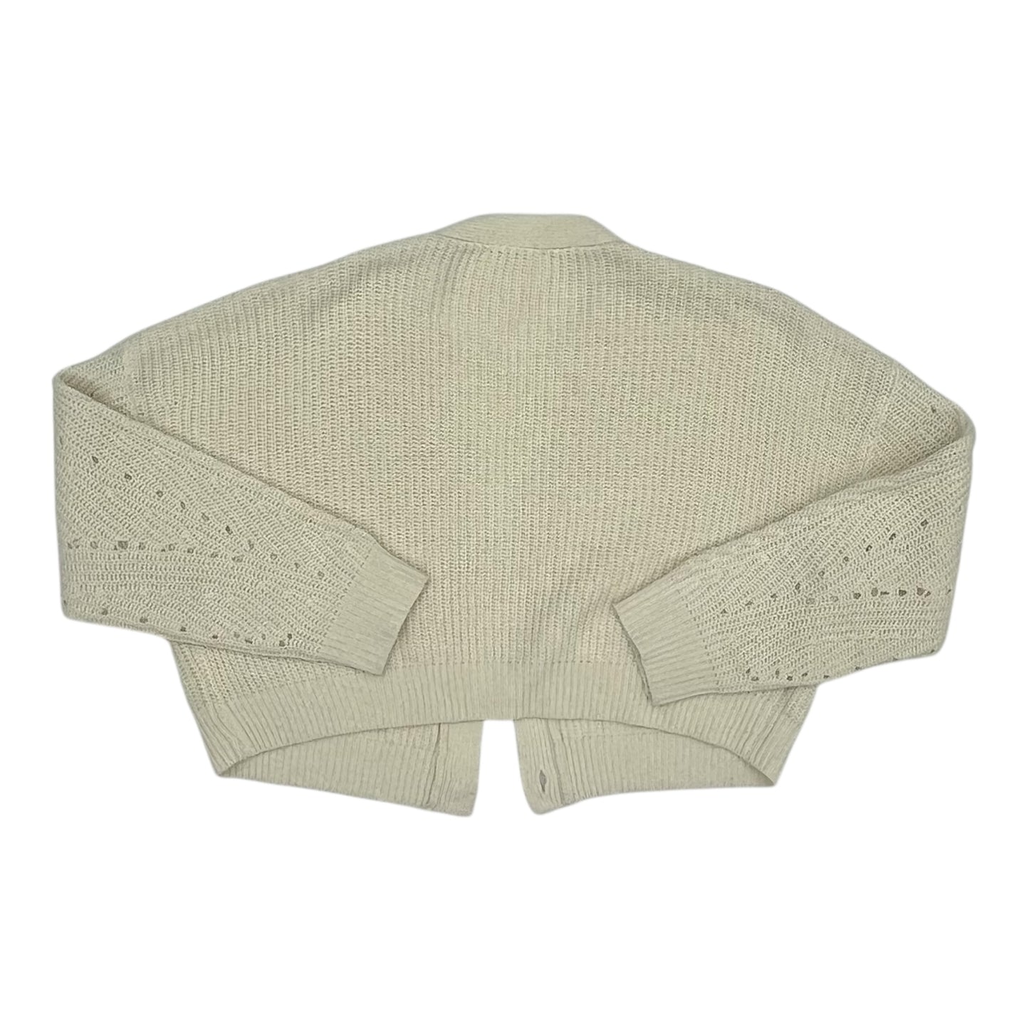 Sweater Cardigan By Line & Dot In Cream, Size:S