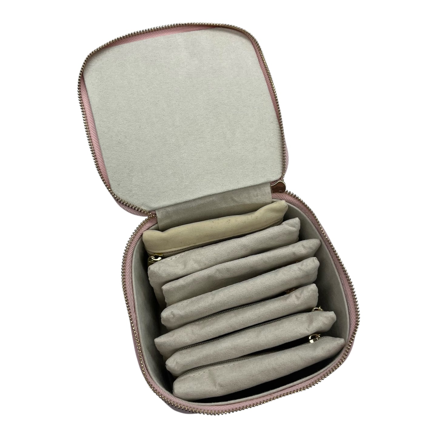 Jewelry Case By Clothes Mentor In Pink