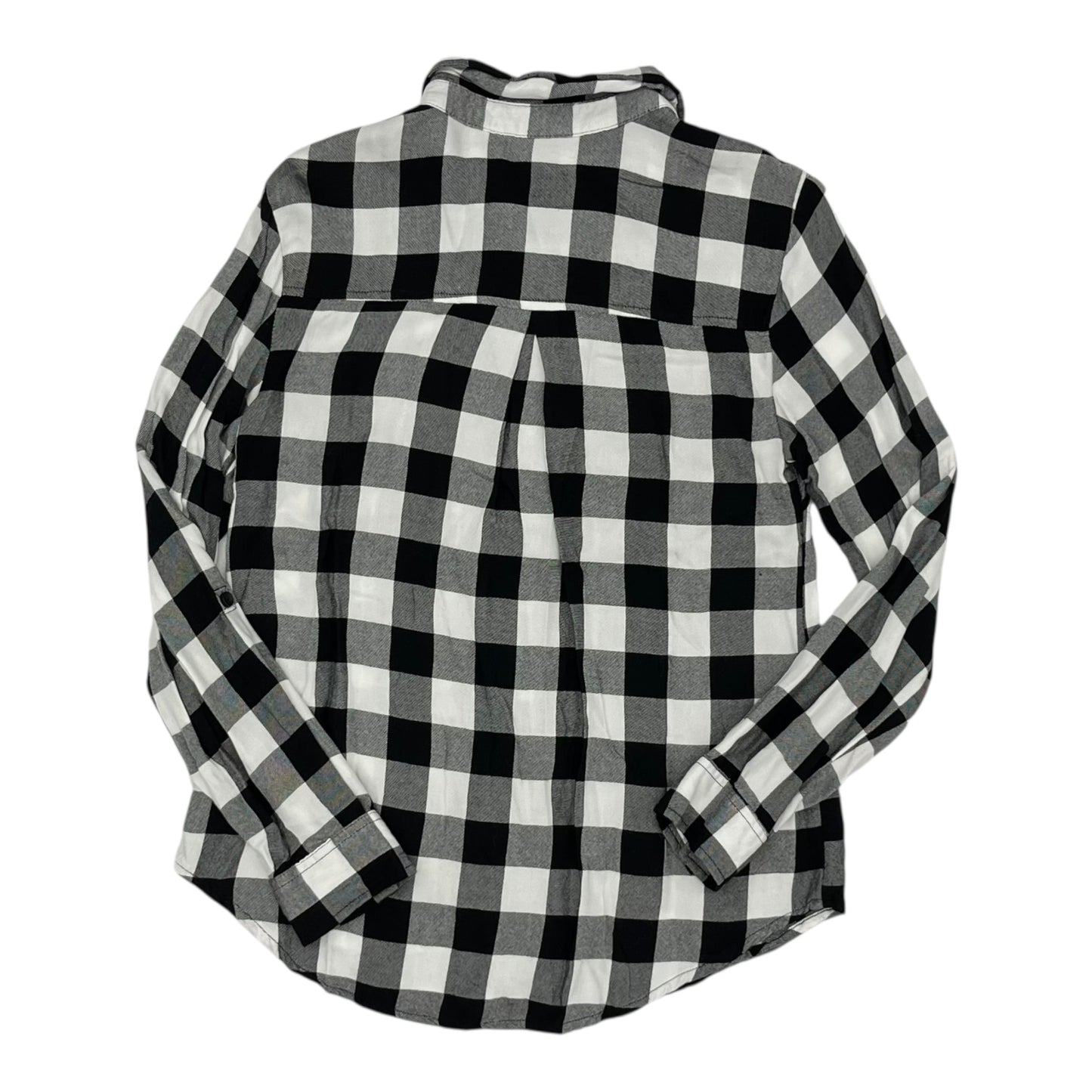 Top Ls By Time And Tru In Black & White, Size:S