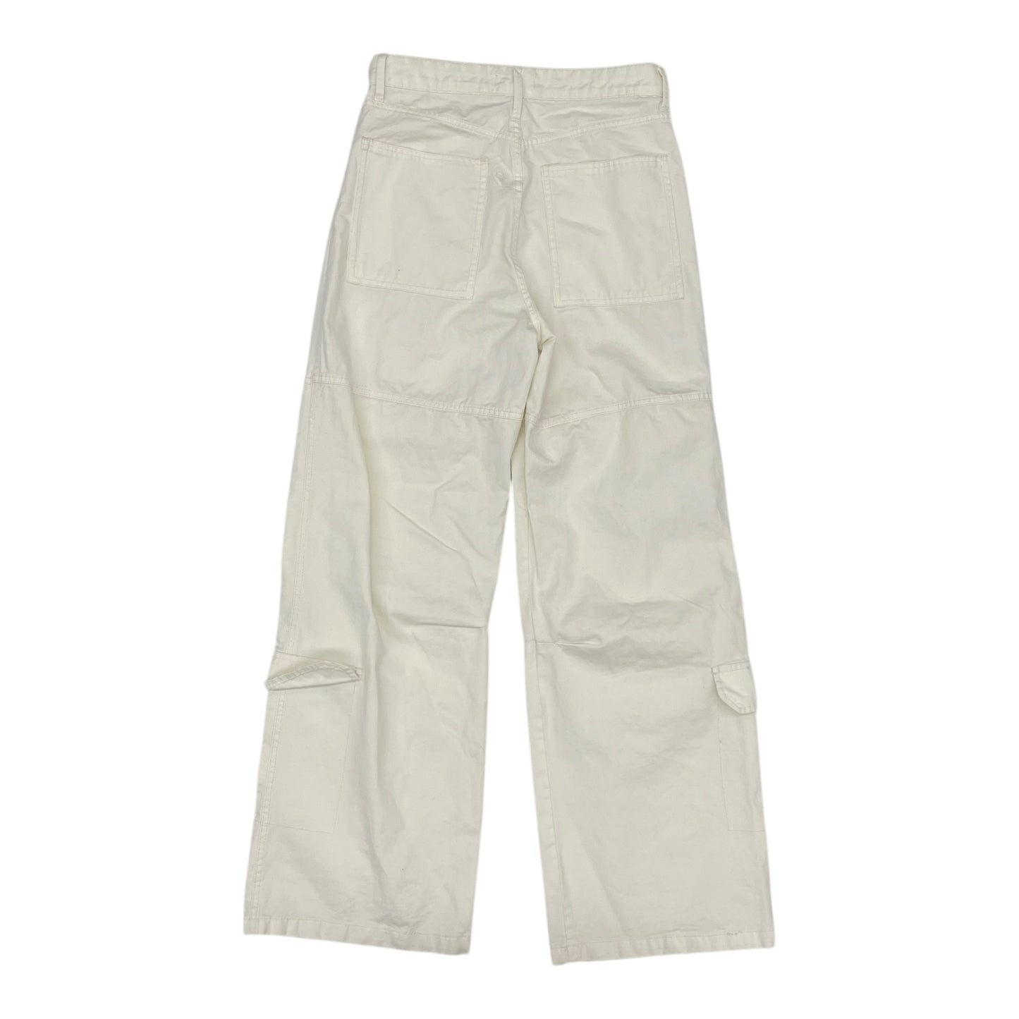 Pants Cargo & Utility By Zara In Cream, Size:6