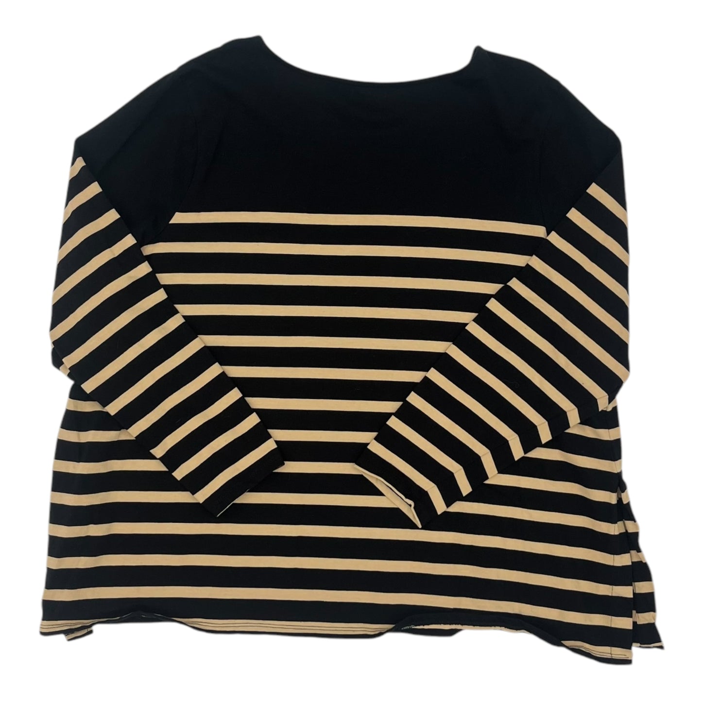 Top Ls By Maurices In Black & Brown, Size:2X