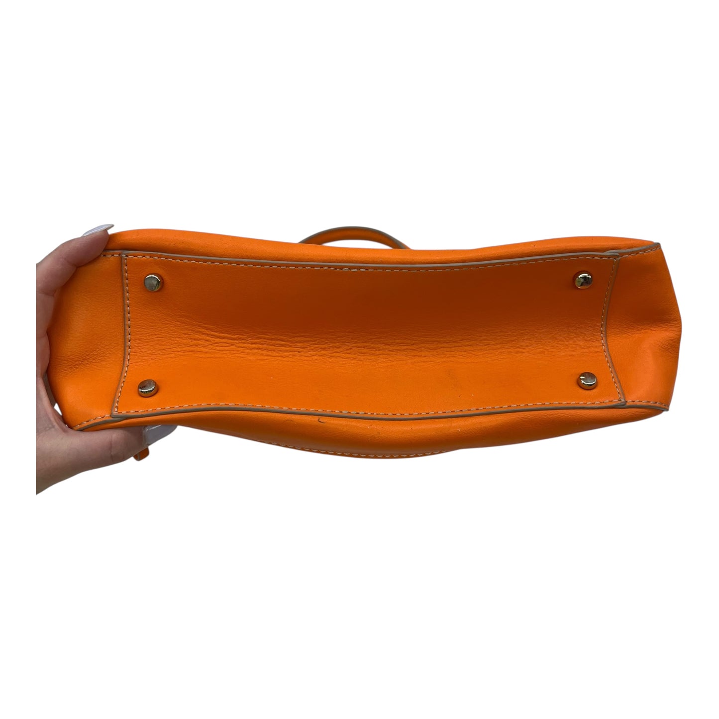 Handbag Designer By Kate Spade In Orange, Size:Medium