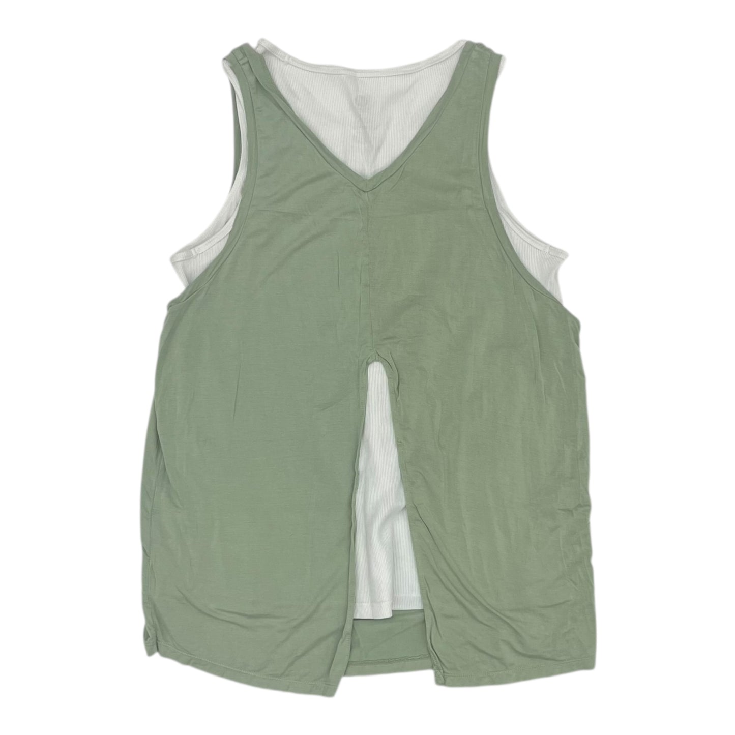 Mat Tank Top By Cmc In Green, Size:Xl