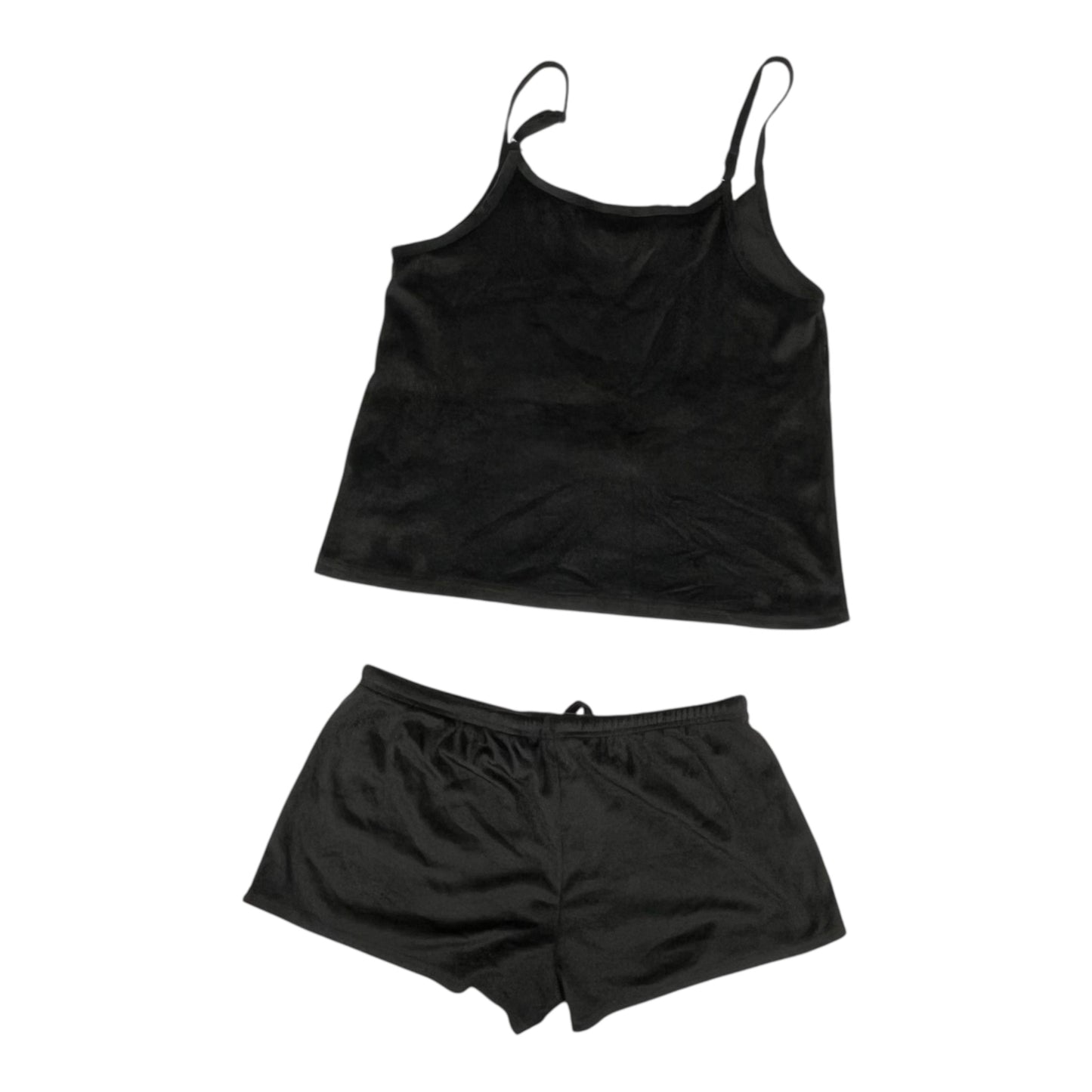 Lounge Set Shorts By Juicy Couture In Black, Size:M