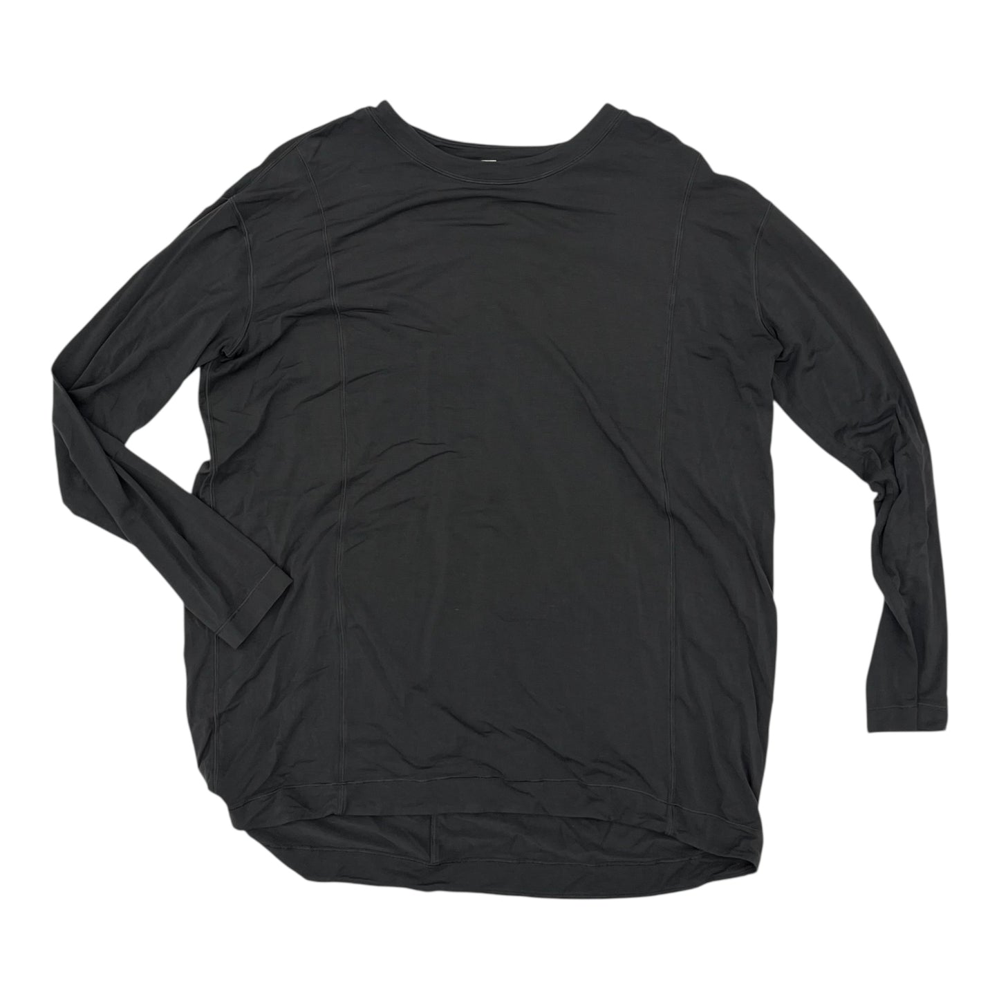 ATHLETIC TOP LS CREWNECK by LULULEMON In GREY, Size: XL