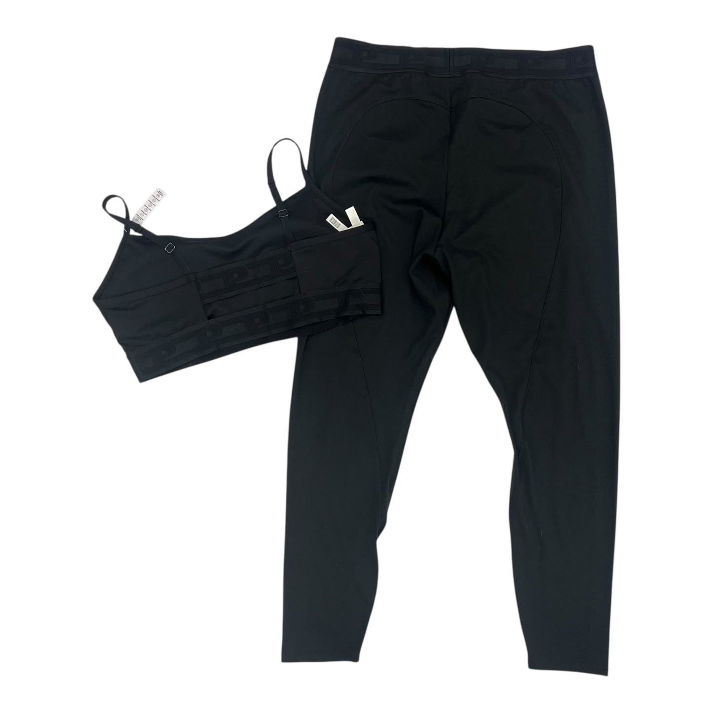 Athletic Pants 2Pc By Pink In Black, Size:Xxxl