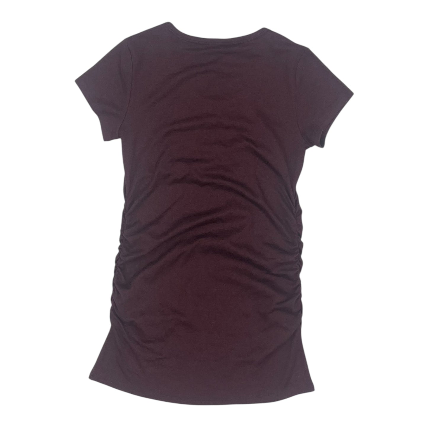 Mat Top Ss By Market & Spruce In Maroon, Size:M
