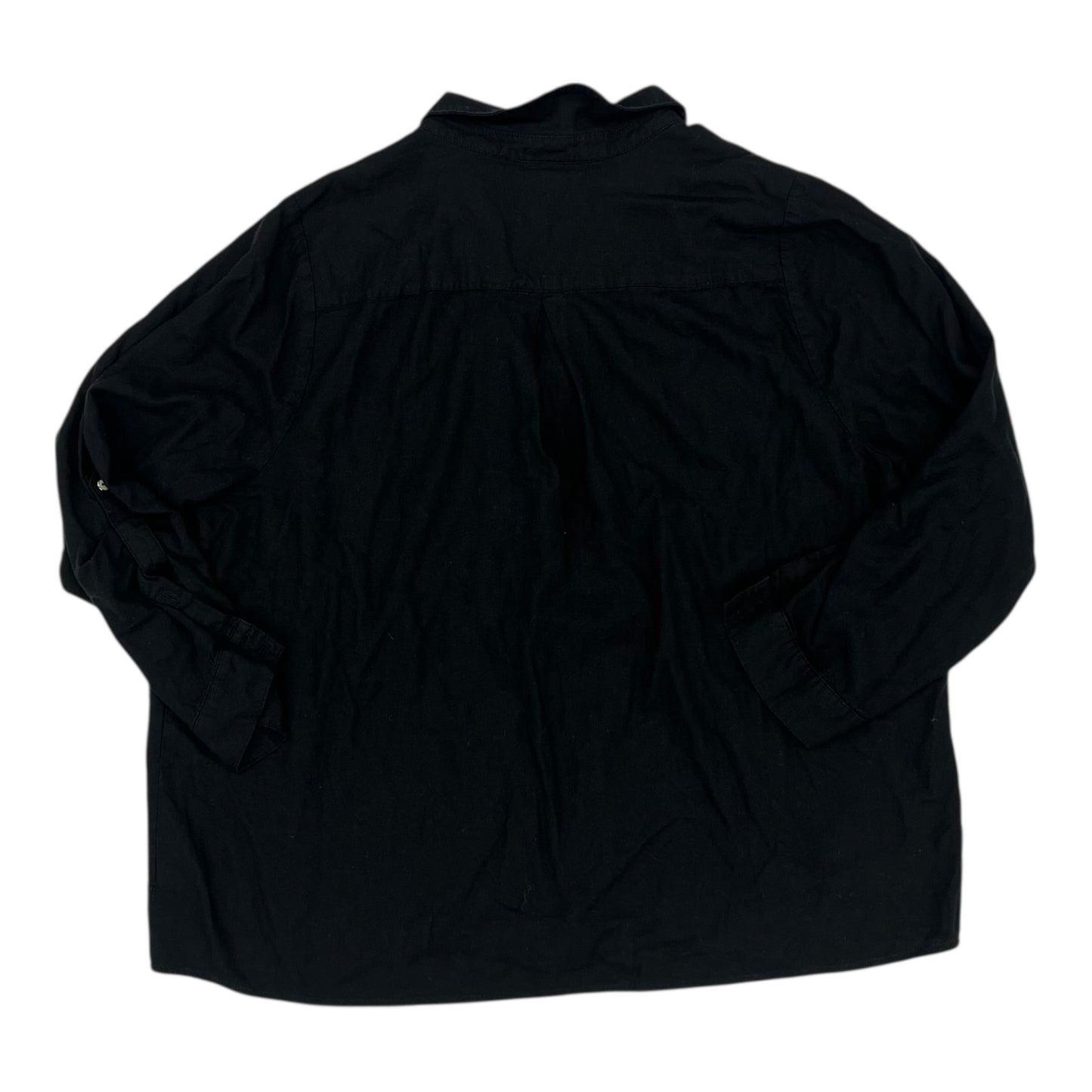 Blouse Ls By Torrid In Black, Size:2X