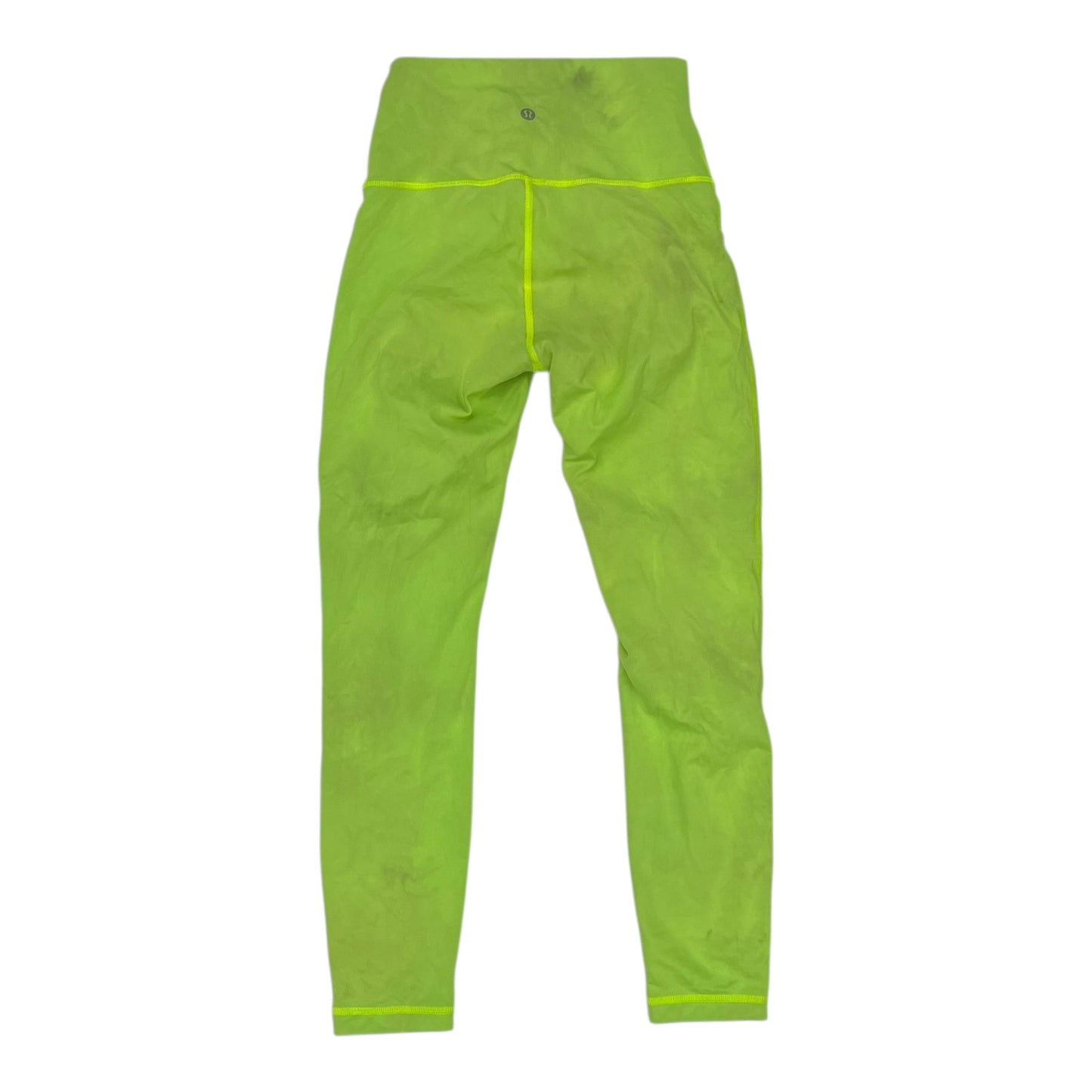 Athletic Leggings By Lululemon In Green, Size:S