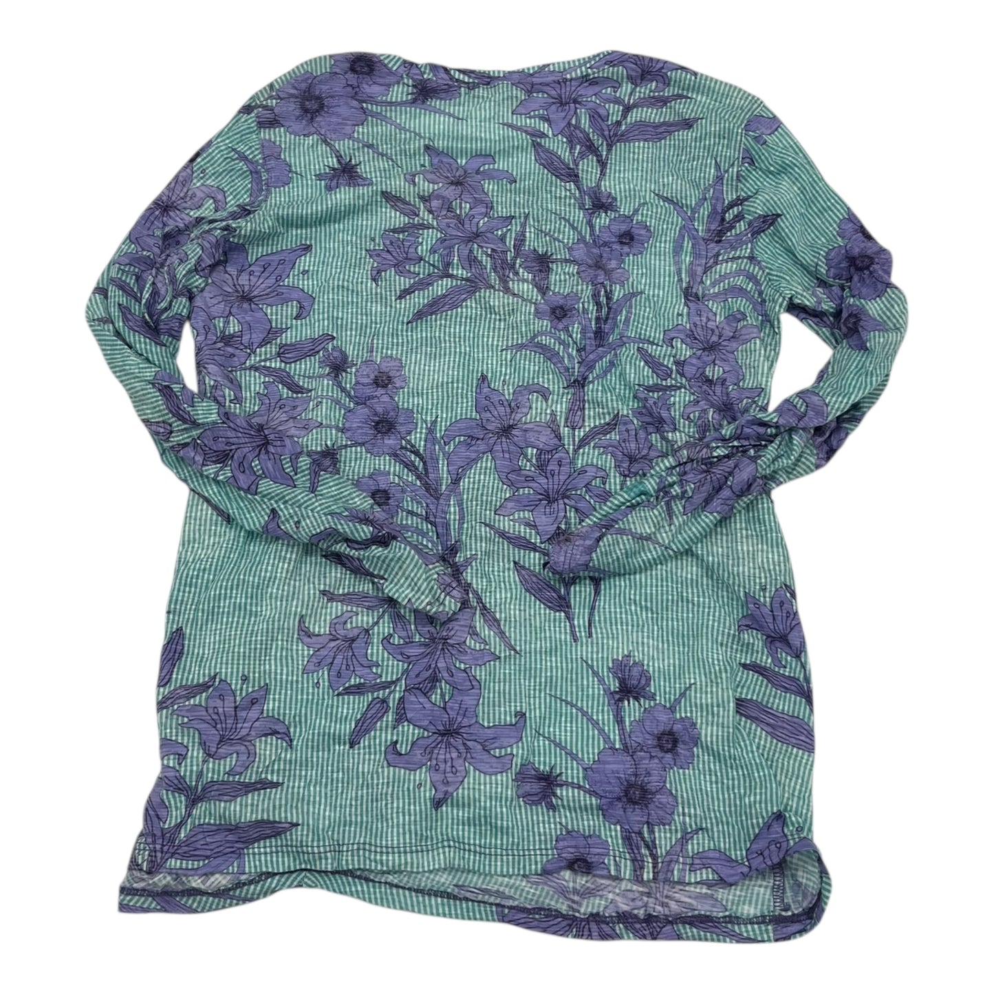 Top Ls By David Cline In Green & Purple, Size:M