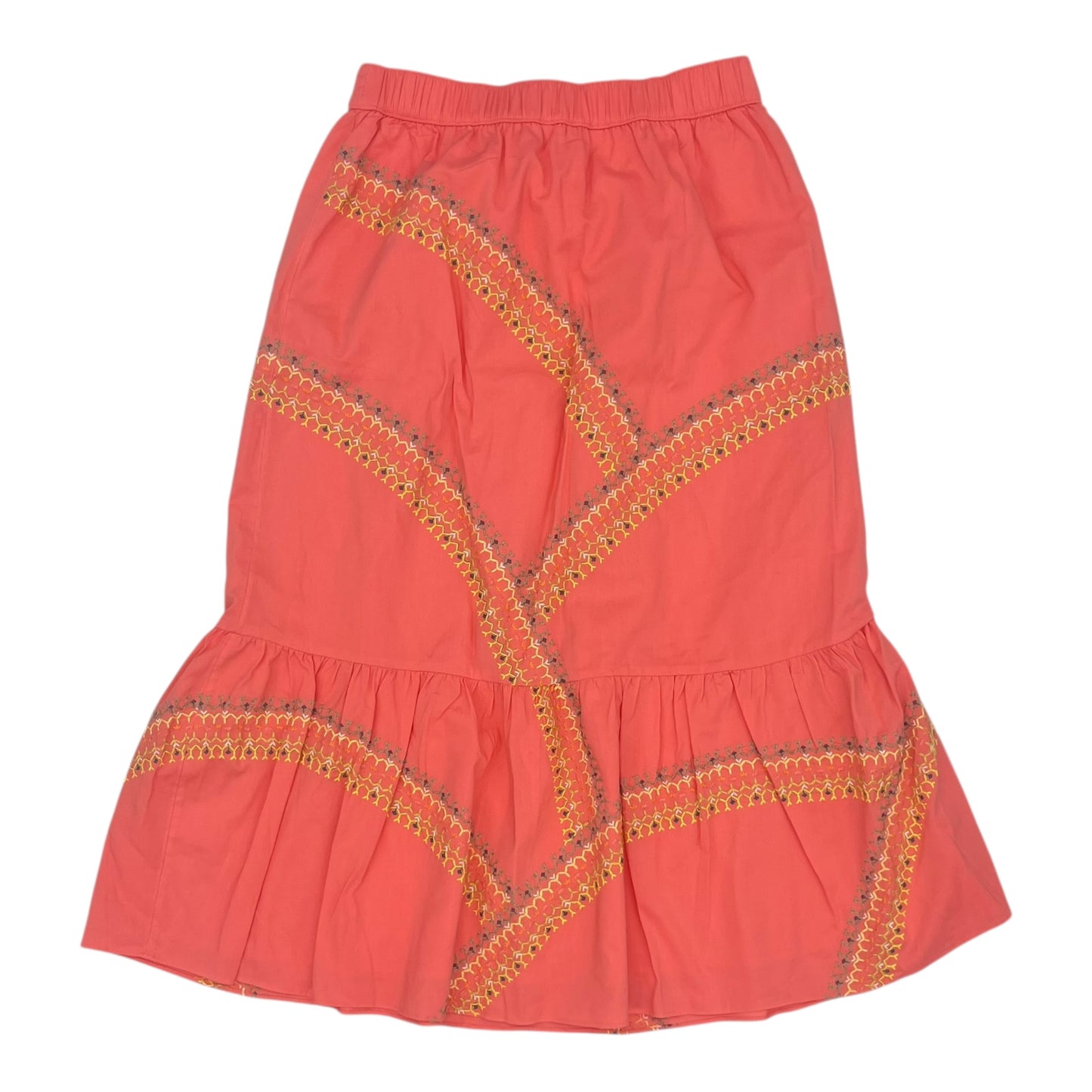 Skirt Maxi By Loft In Coral, Size:M