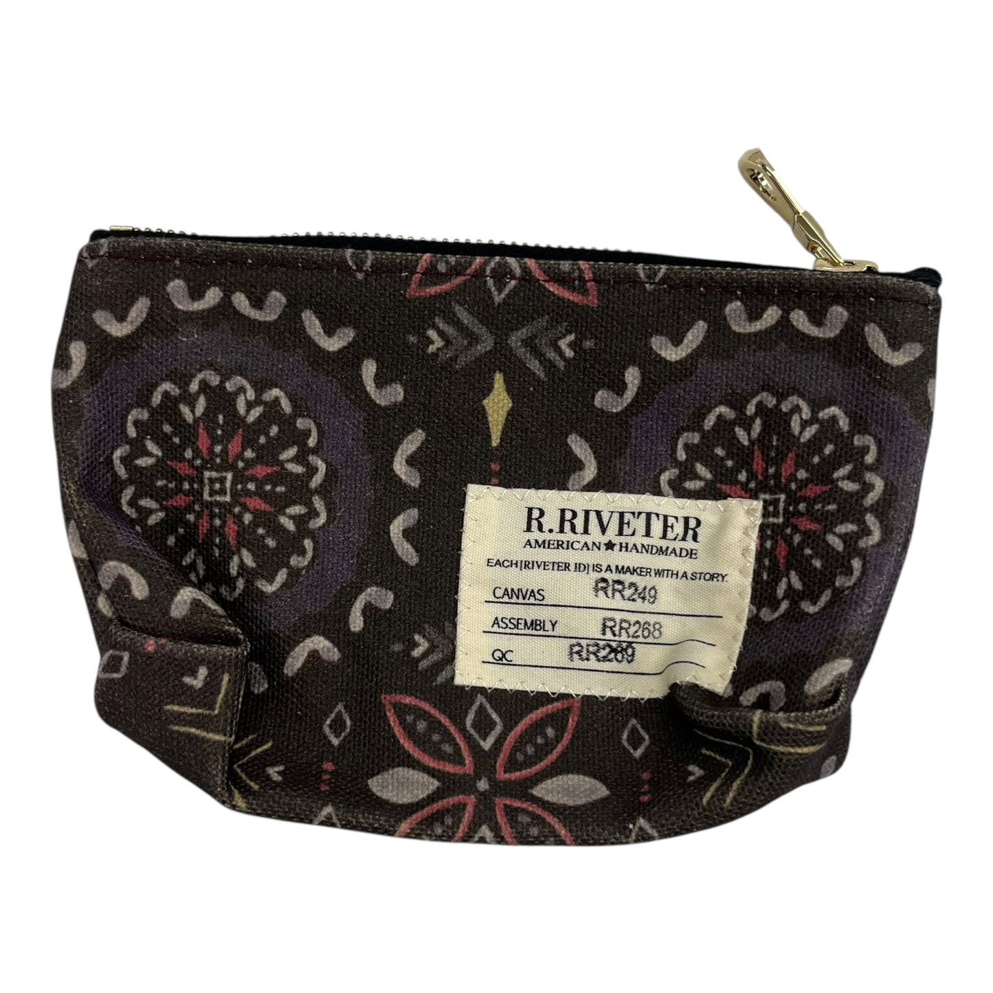Makeup Bag By Clothes Mentor In Multi, Size:Small