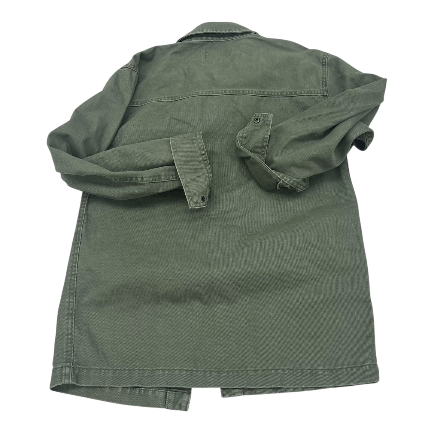Jacket Denim By No Boundaries In Green, Size:Xs