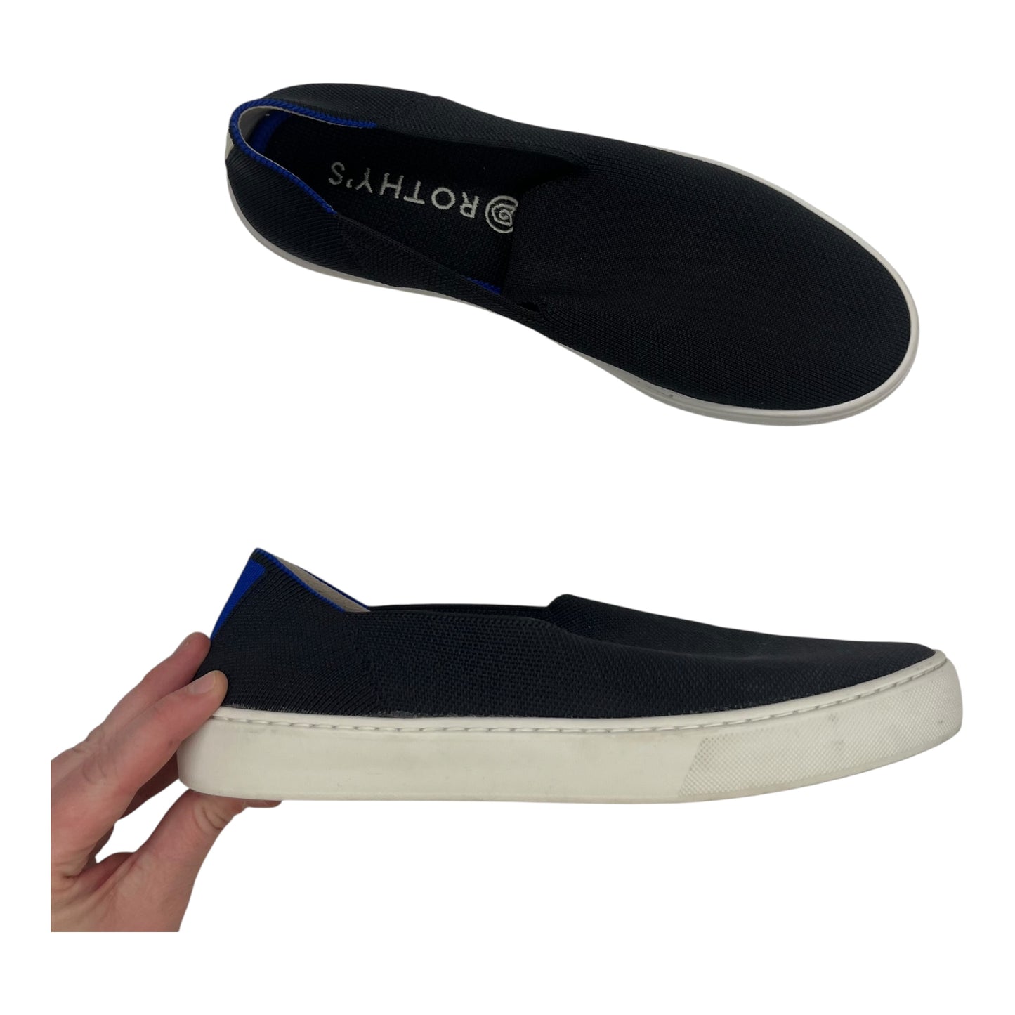 Shoes Flats By Rothys In Black, Size:9