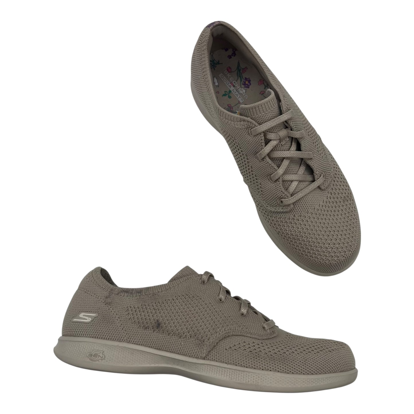 Shoes Sneakers By Skechers In Tan, Size:9