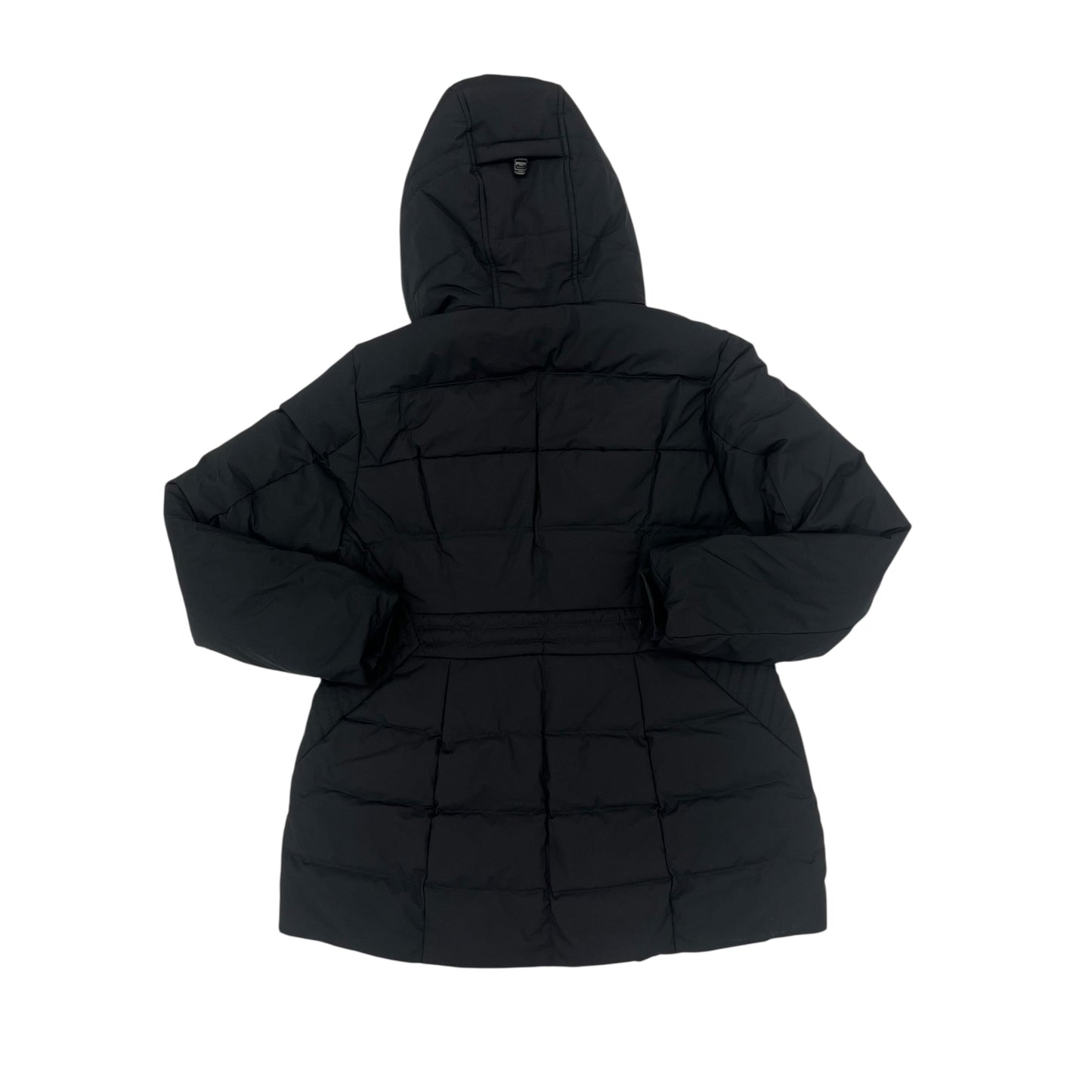 Coat Puffer & Quilted By Lands End In Black, Size:M