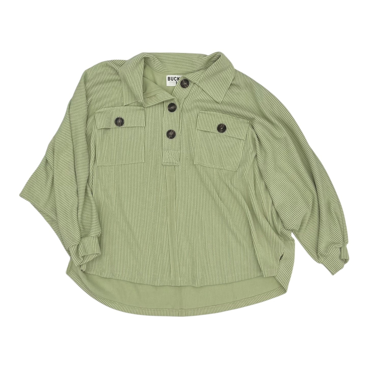 Top Ls By Bucketlist In Green, Size:L