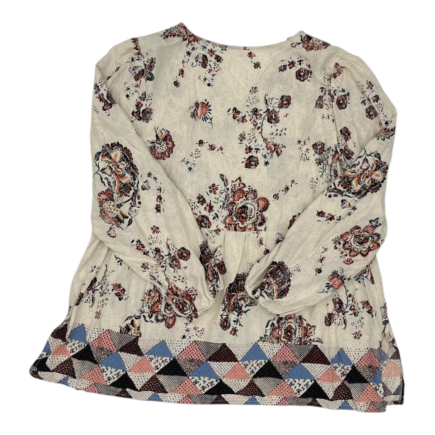 Top Ls By Maurices In Cream, Size:Xxl